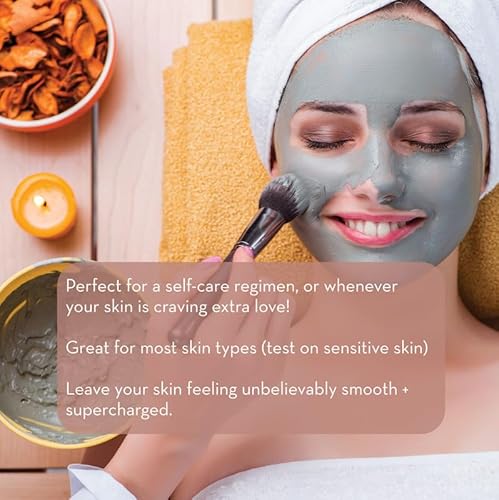 image for Pure Body Naturals Dead Sea Mud Mask - Face Mask and Body Mud for Acne