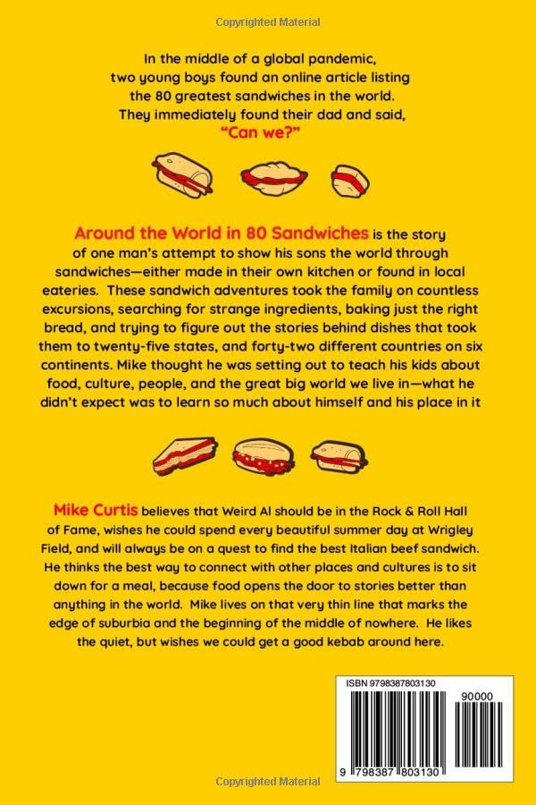 Miniatura 2 de Around the World in 80 Sandwiches One Man's Journey of Self Discovery Between Two Slices of Bread