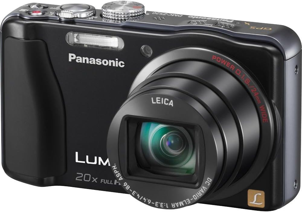 Panasonic Lumix ZS20 14.1 High Sensitivity MOS Digtial Camera with 20x Optical Zoom (Black) DMC-ZS20K