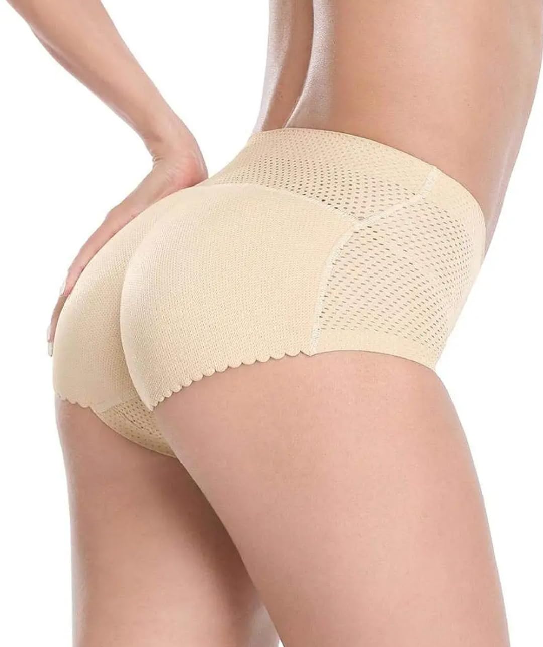 munaafi Sponge Padded Butt Lifter Fake Ass Push Up Panties Dip Enhancer Buttocks Lingerie | Pack of 1pc-picture-13