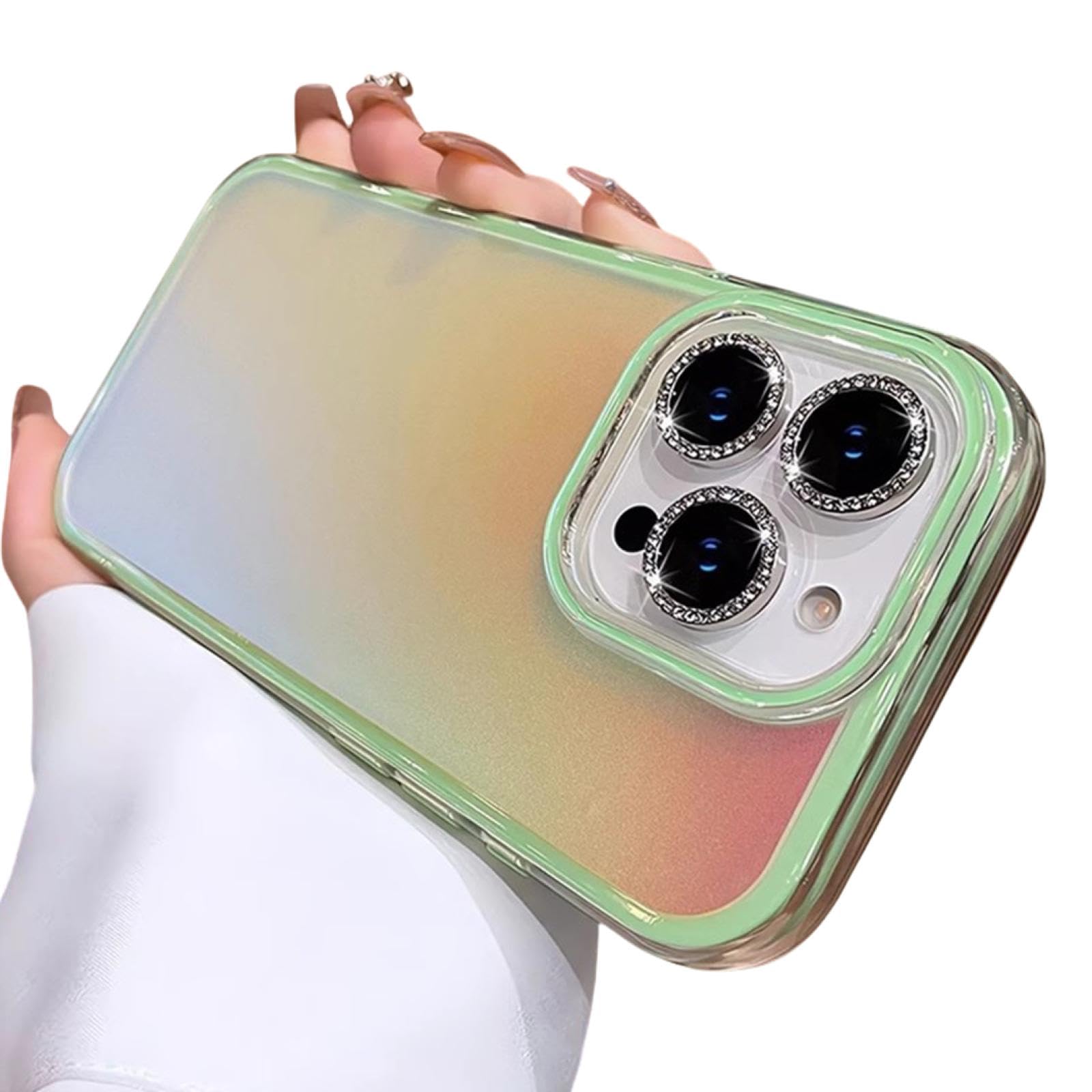Film antichoc transparent paillettes pour iPhone 13 Pro Max