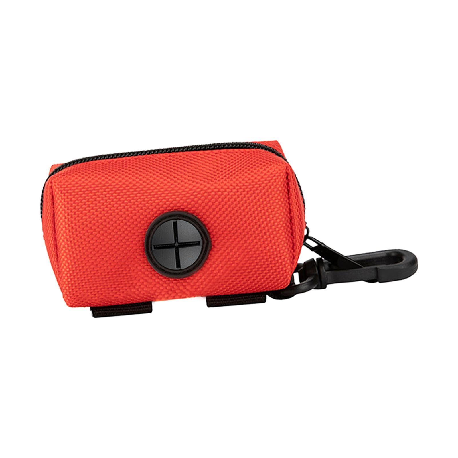 Dog Poop Bag Holder Doggy Dispenser for Travel Camping Walking Red-picture-51
