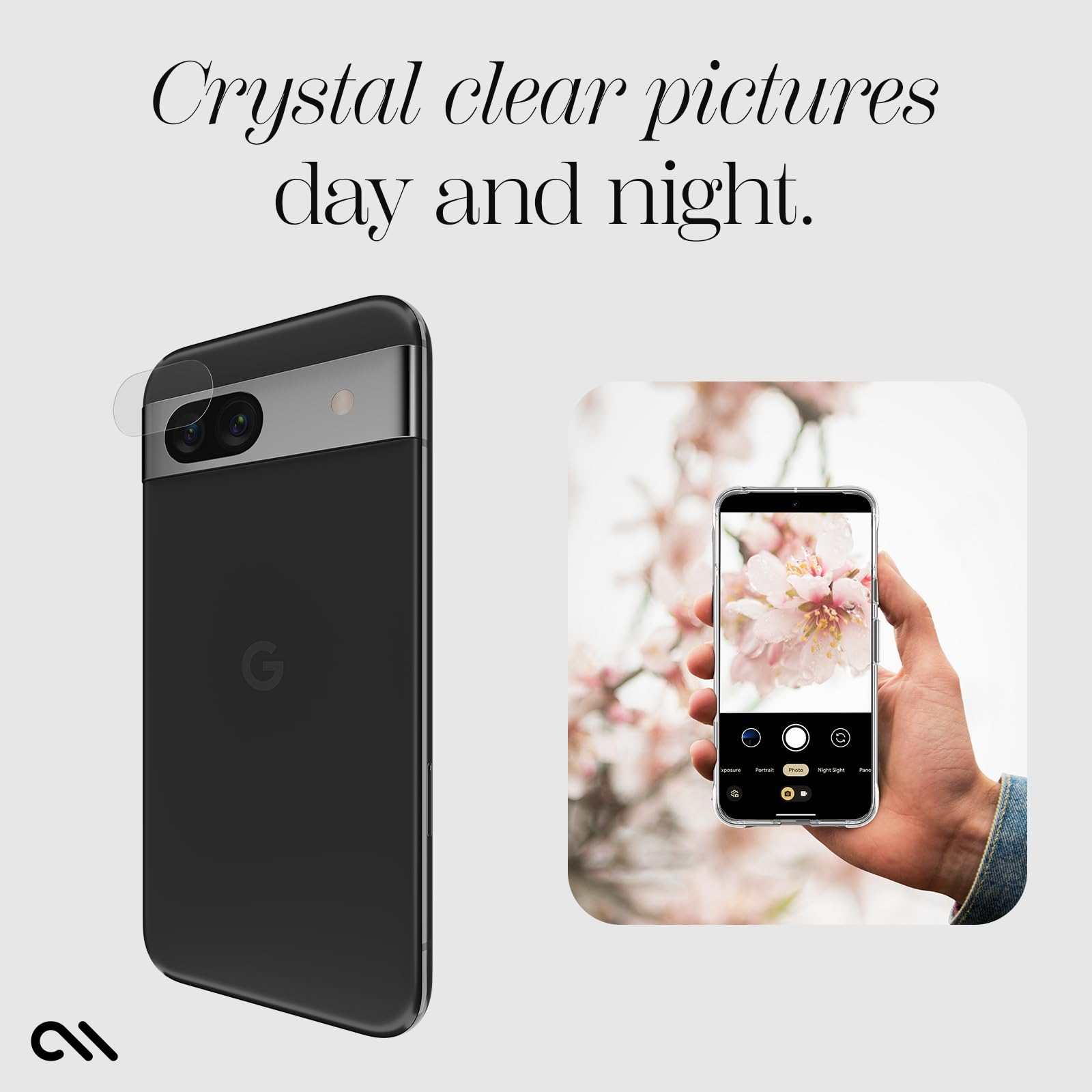 Case-Mate Kameraobjektivschutz Für Google Pixel 8a – 9H-Hartglas, Ultradünn, Kratzfest & Anti-Fingerabdruck