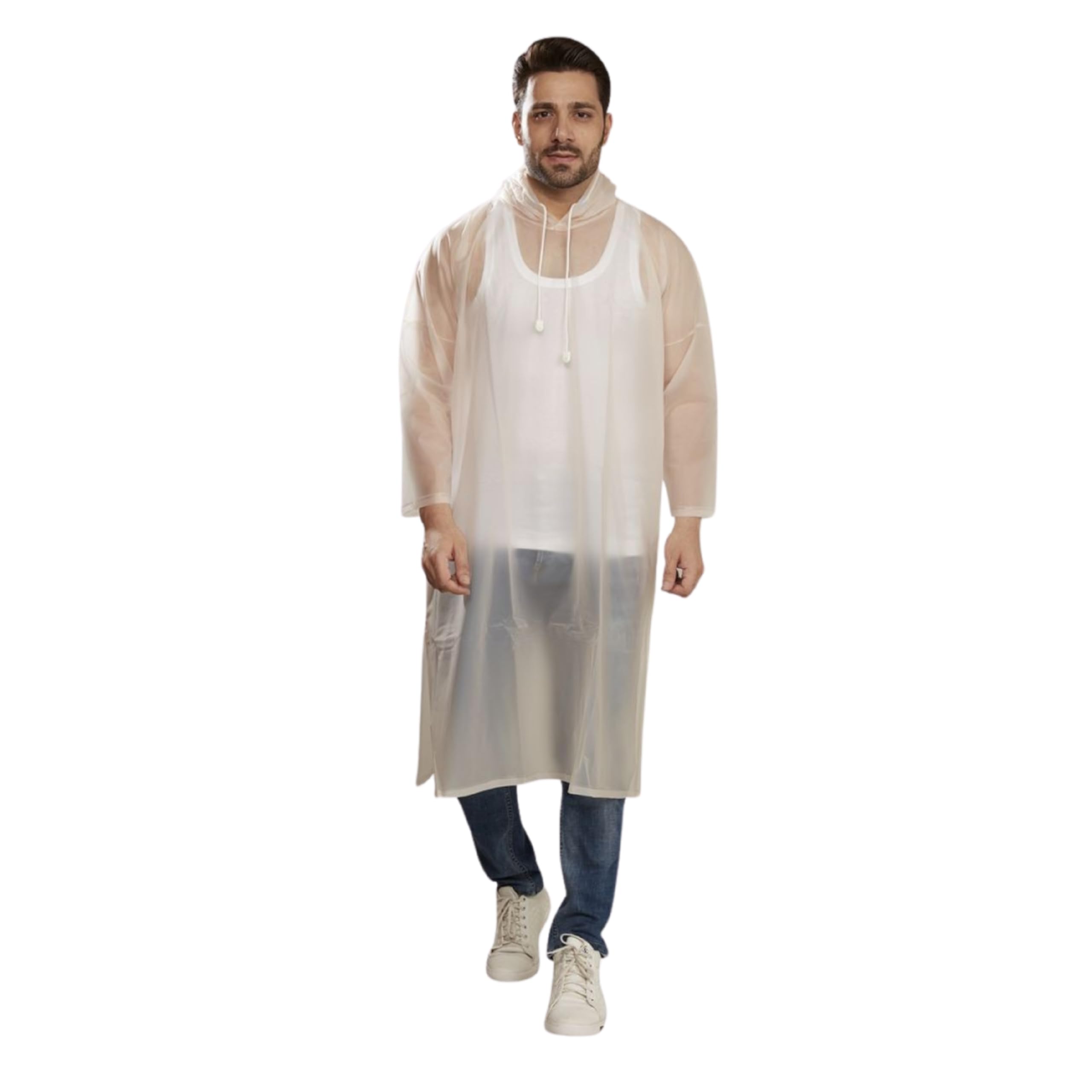 Unisex Waterproof Rain Poncho with Hood – Reusable & Disposable Options for Men & Women-image-28