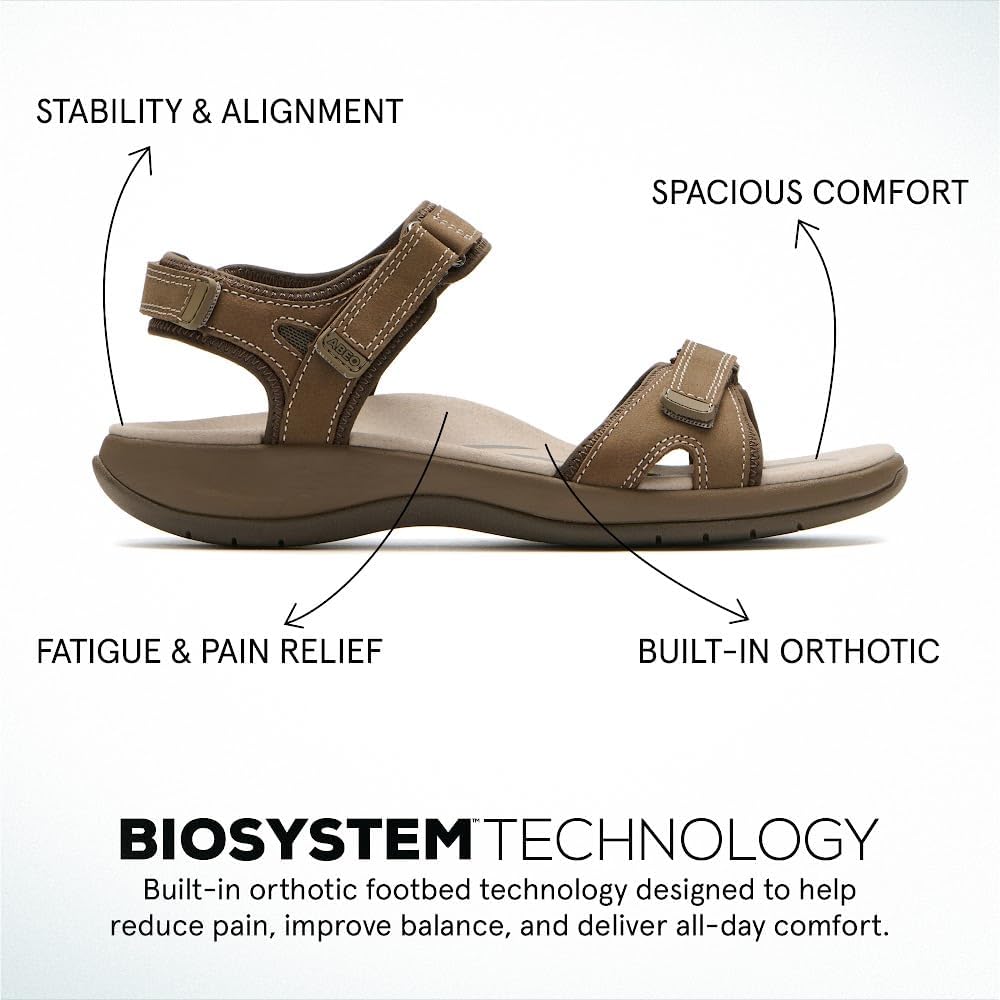 ABEO Goleta Superior Arch & Heel Support Sandal