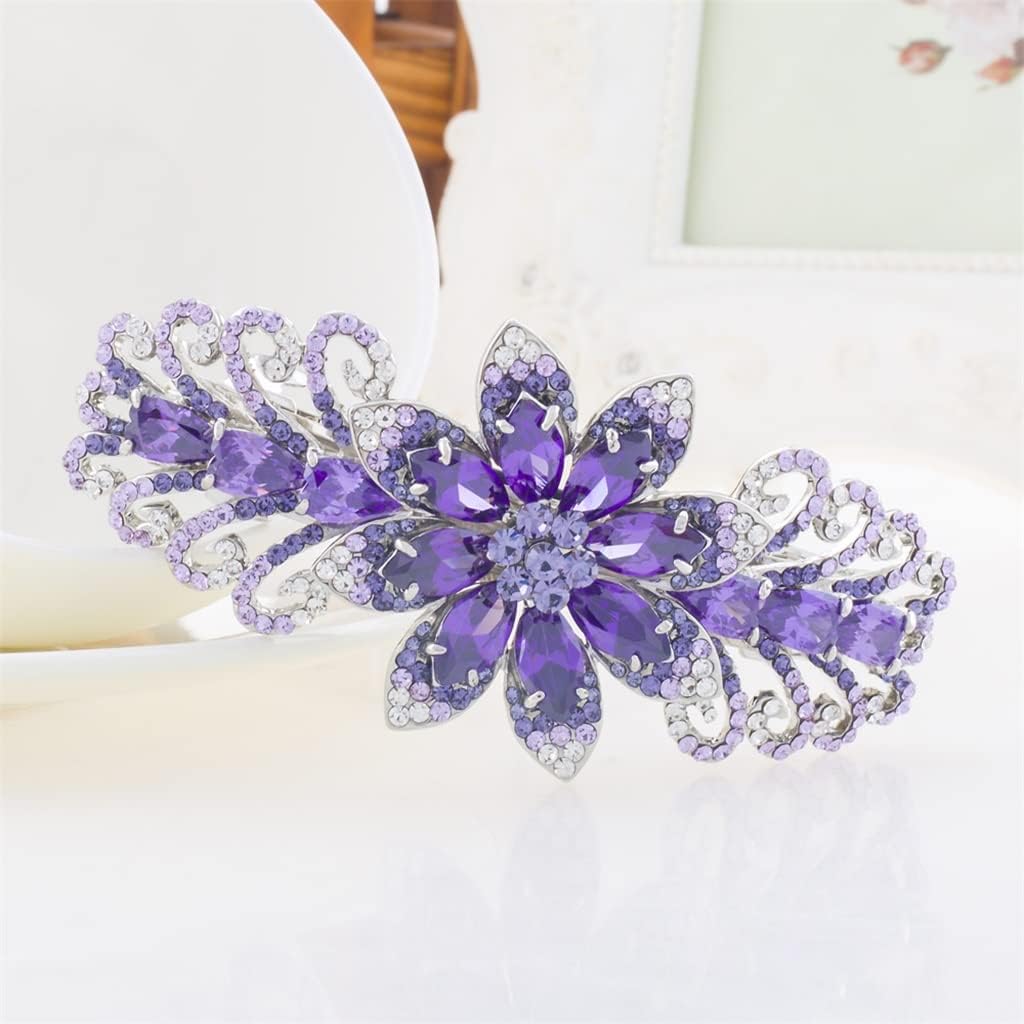 ヘアアクセサリー ヘアクリップ ヘアクリップ スプリングクリップ 水平クリップ トップクリップ ヘッドフラワークリップ ヘッドジュエ