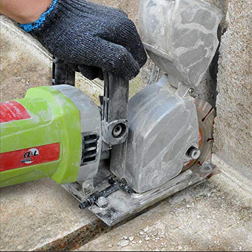 Tagtuell Wall Chaser 4000W, Wall Groove Cutting Machine, Dust-Free Brick Concrete Slotting Machine with Water Pump, Wall Chasing Tool for Brick, Ground and Rebar, Adjustable Cutting Depth & Width 5 Tagtuell Wall Chaser 4000W, Wall Groove Cutting Machine, Dust-Free Brick Concrete Slotting Machine with Water Pump, Wall Chasing Tool for Brick, Ground and Rebar, Adjustable Cutting Depth & Width - Image 5