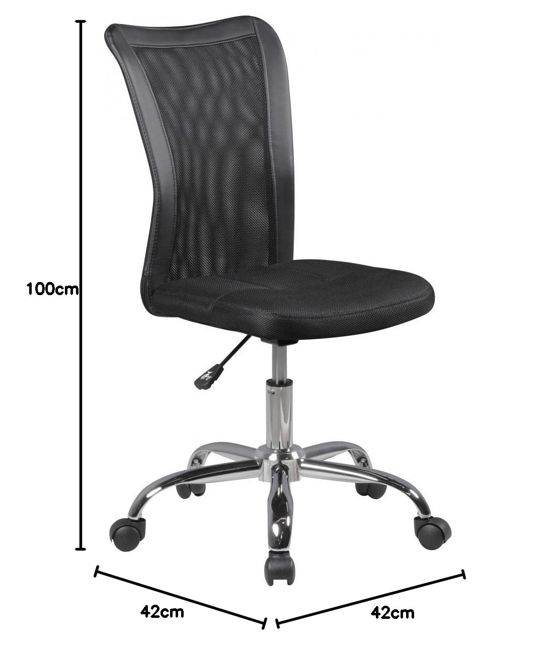 Fauteuil Bureau Enfant Ergonomique FineBuy - Réglable En Hauteur, Dossier Haut, 65kg Max