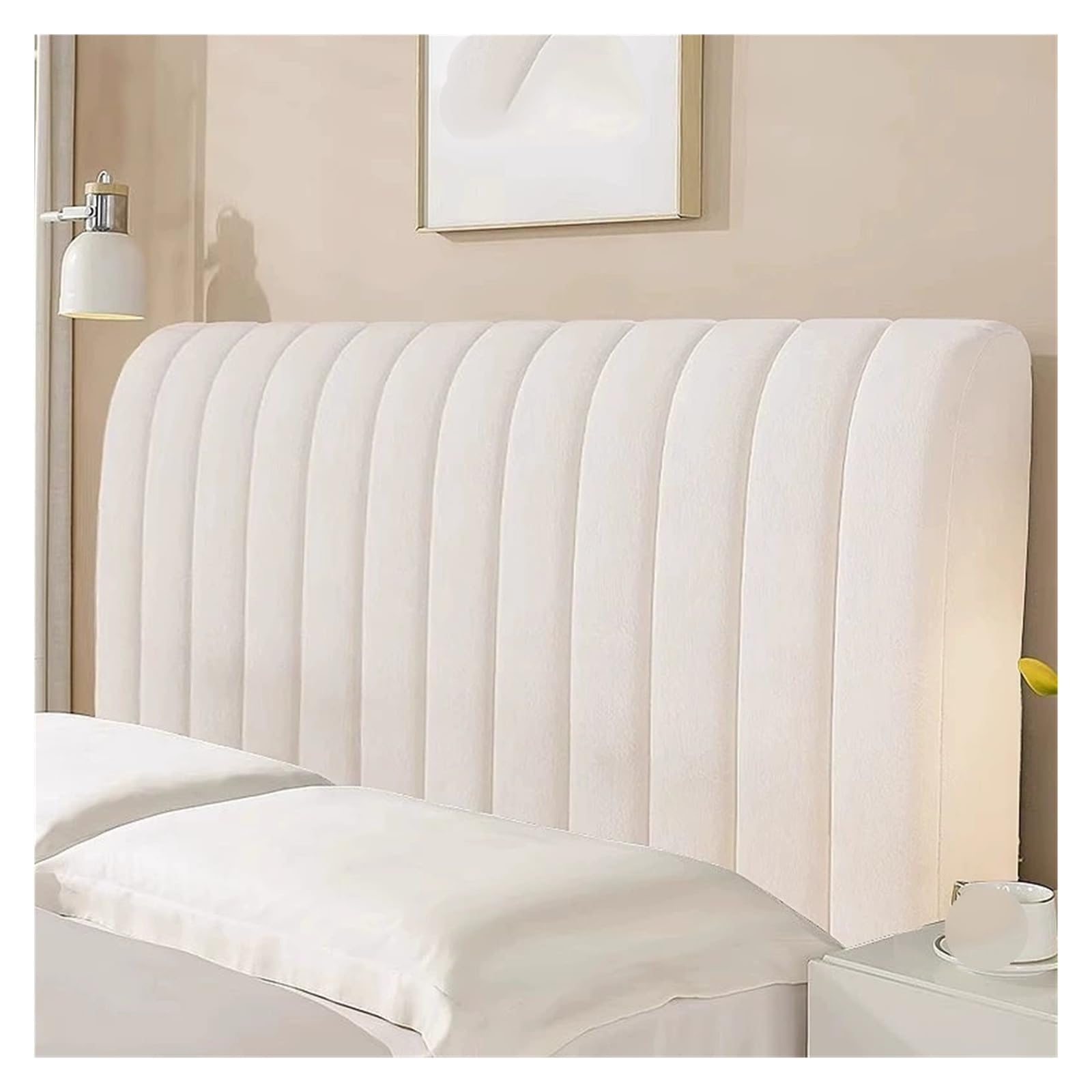 ECPGPMDLDT Stretch Bed Headboard Bed Head Cover Slipcover Backrest Cover Headboards Beds Cover Protective Universal Dustproof(A,160CM)