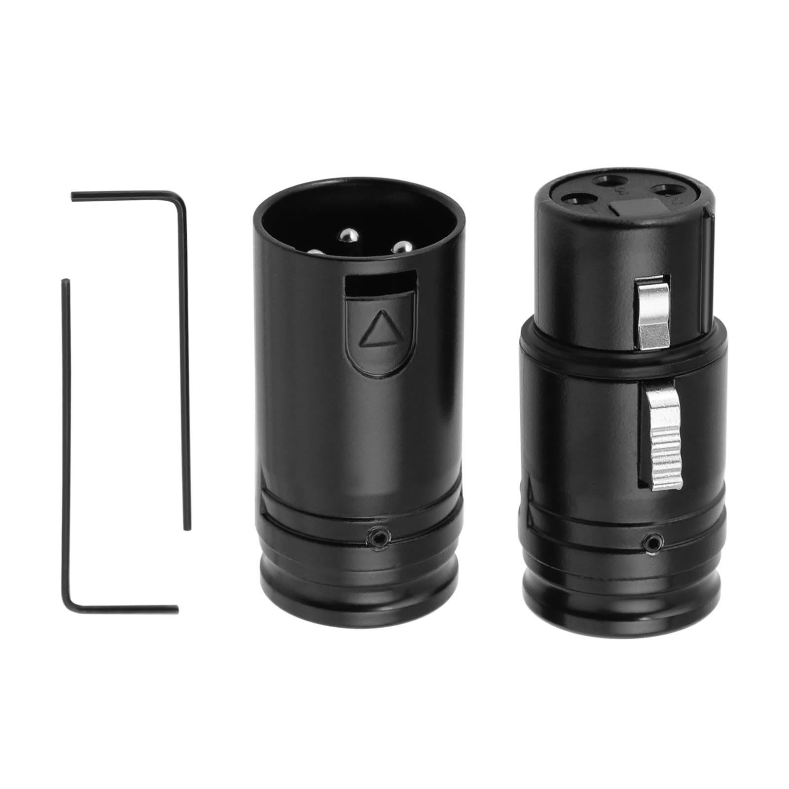 PULSE - Cavo Per Microfono Da XLR Maschio A XLR Femmina A 3 Pin, 0,5 M Nero - Foto 9