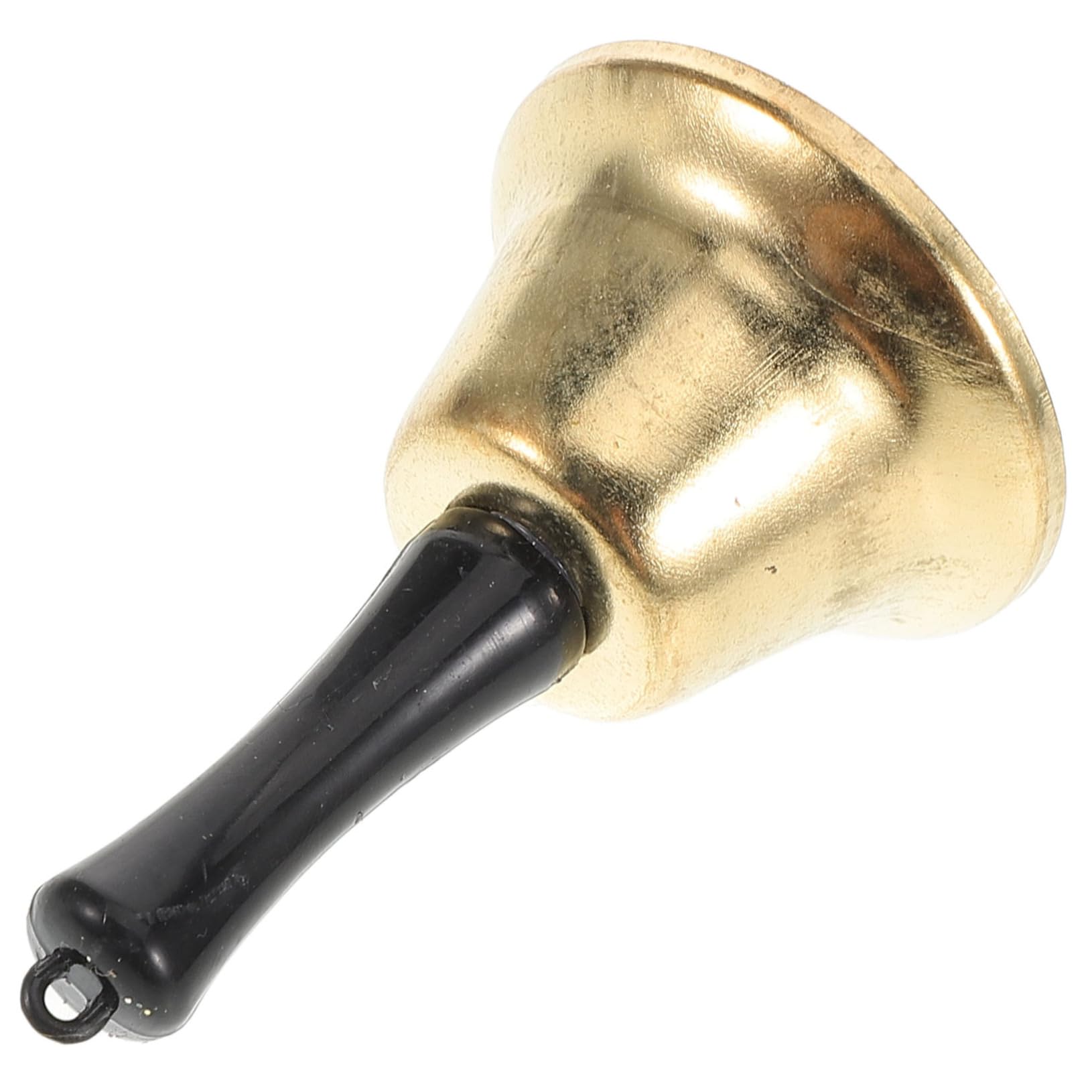 EXAOMBLE Charming Metal Hand Bell Lightweight Ideal for Christmas Decor Santa Claus Parades
