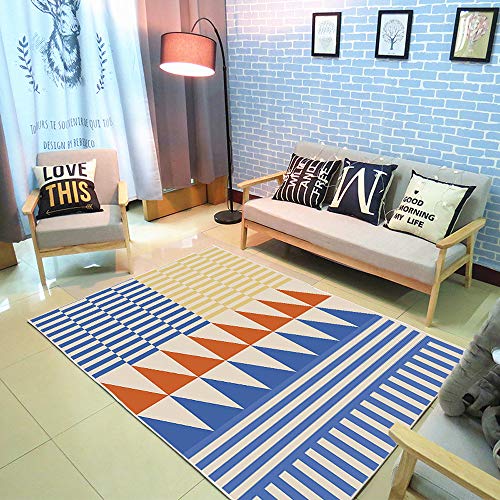Tapis de chambre lavable pour des enfants stylé et sécurisé