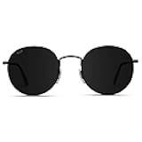 Reflective Lens Round Trendy Sunglasses
