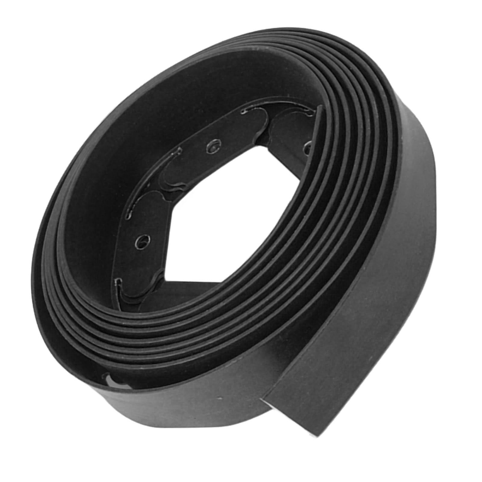 Lawn Edging, Easy to Install PE Landscape Edging Kit Flexible Reusable Easy to Cut with 30 Spikes for Garden (5cm*5cm*5m)