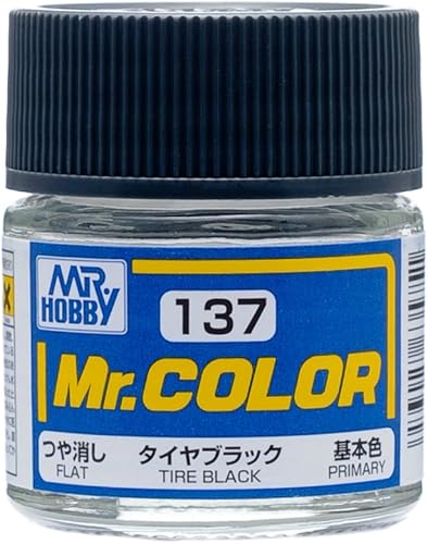 GSI Creos Neumático plano C137 de 0.3 fl oz, Mr. Color, Negro