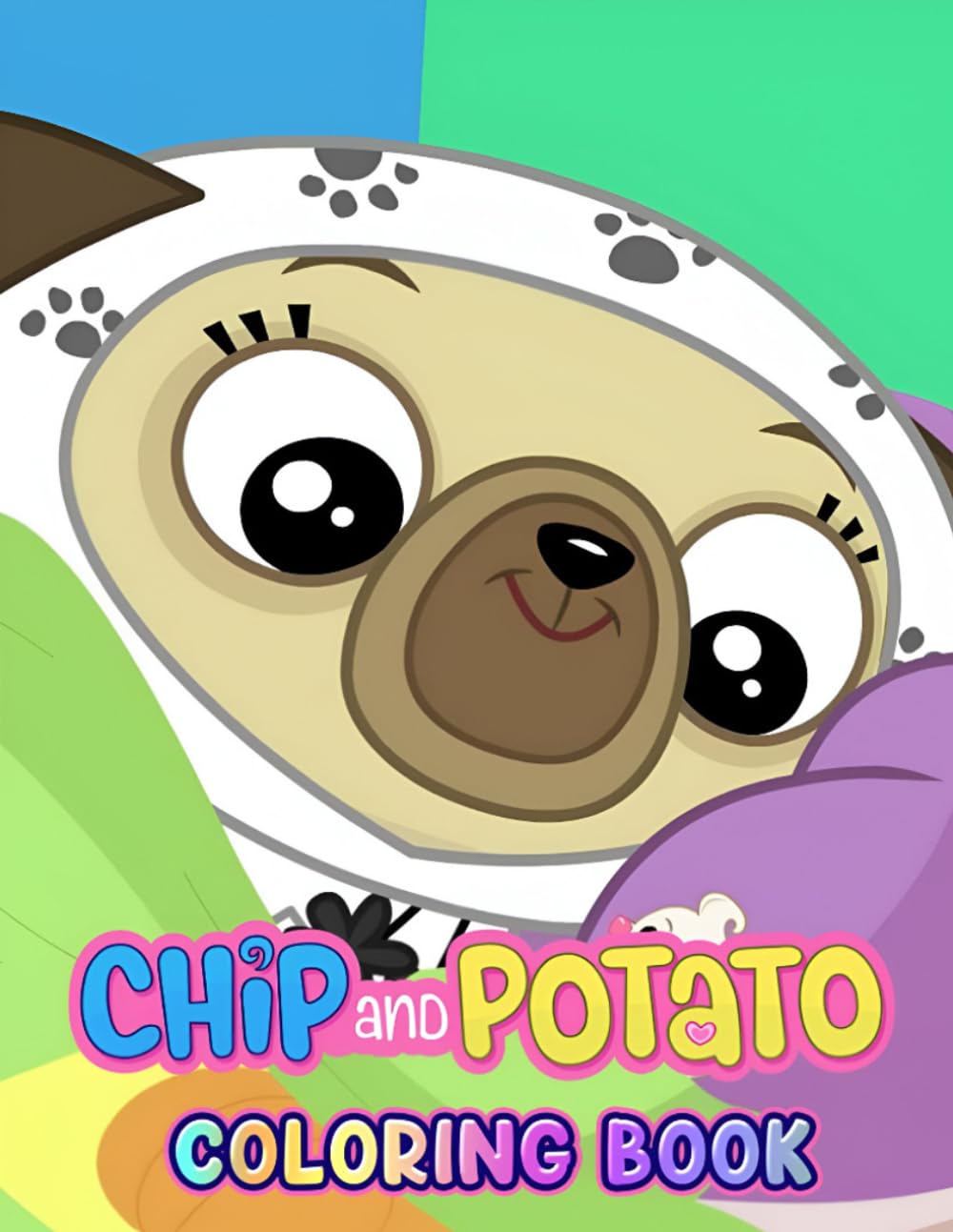 THE coloring Book: Beautifully Potatochips illustrated pages designed for kids ages 4–8