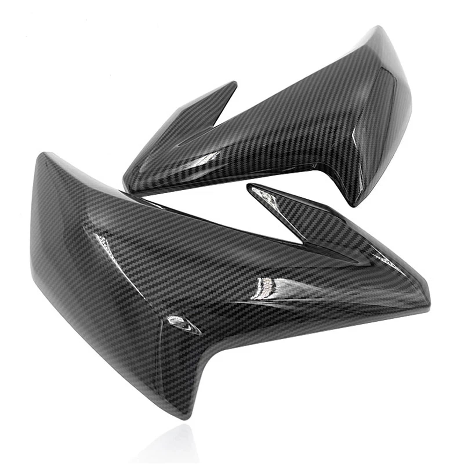 Lewy lub prawy przedni panel osłony zbiornika paliwa motocykla, rama wykończeniowa owiewki, pasuje do Kawasaki Z 900 2017 2018 2019 panelu chłodnicy motocykla(Unpainted-1 Set)