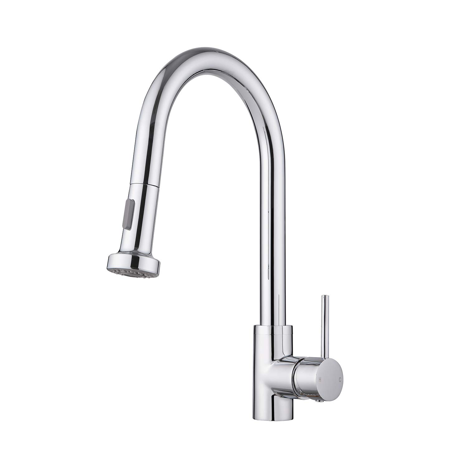 Buy JASSFERRY Pull Out Kitchen Mixer Tap Chrome 360degree Swivel Spout