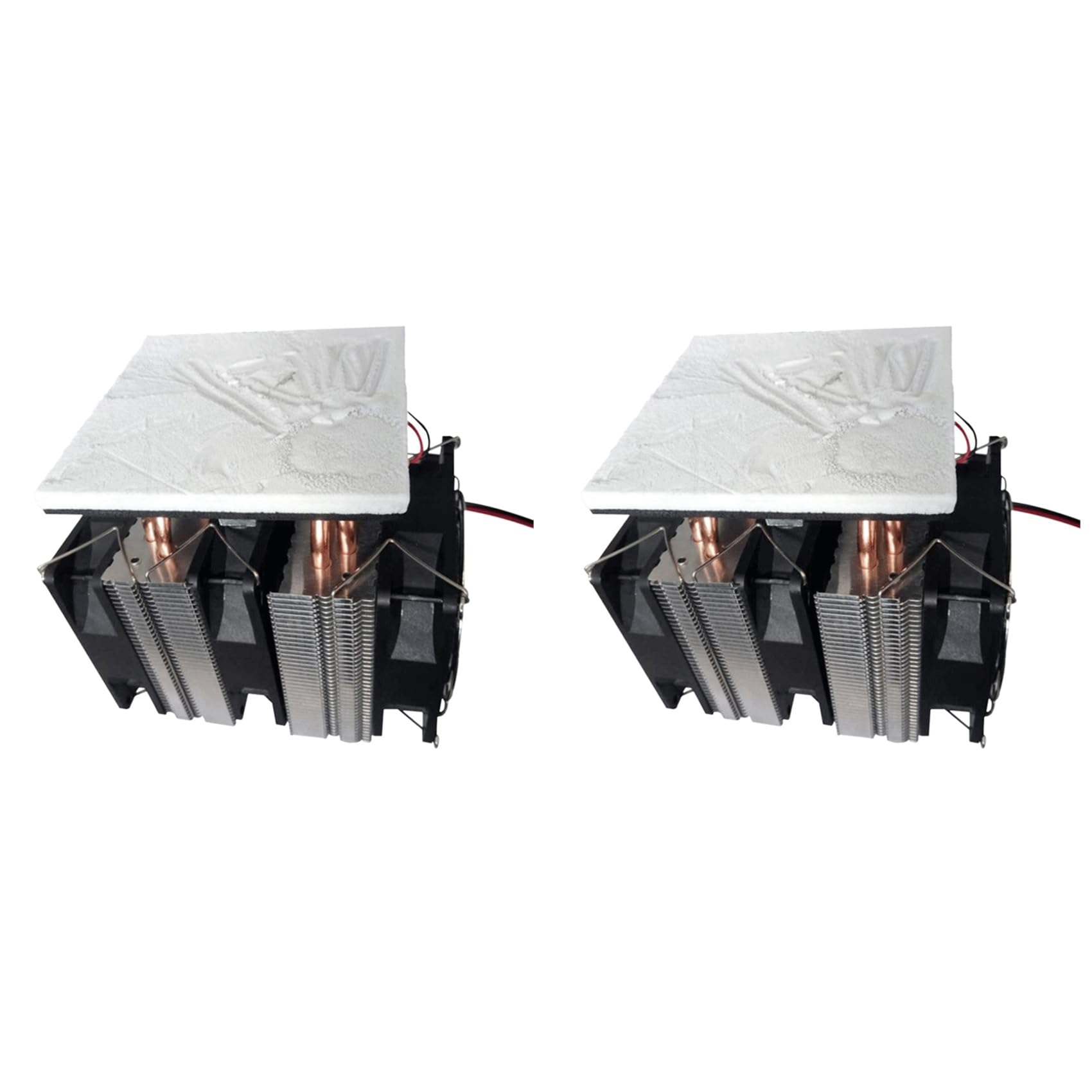 2X Placa de Refrigeración Semi-Conductor de Refrigeración Termoeléctrica Peltier 240W Placa de Refrigeración Grande Computadora Asistida por Potencia