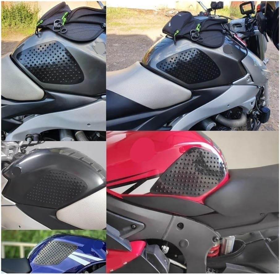 Tank Traction Pad Tank Traction Pad Motorcycle Side Decal Gas Protector Anti Slip Sticker for GSR 600 GSX R 1000 GSX1300R for HAYABUS