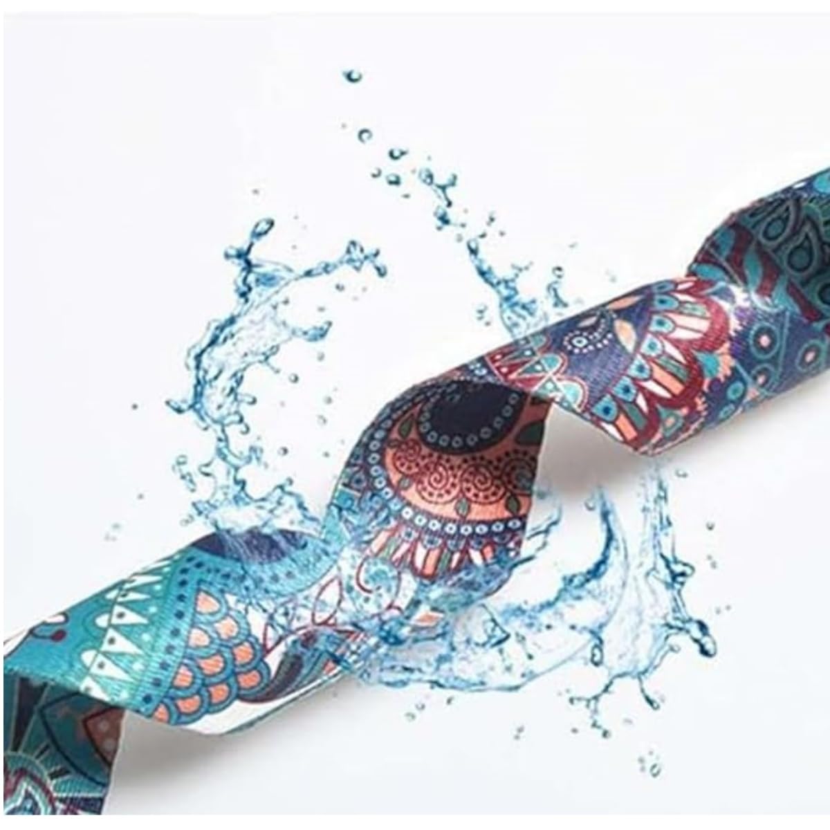 Yogamatte Tragegurt, Verstellbarer Tragegurt für Yogamatten, Elastischer Yoga Gurt für Pilates, Dehnen und Fitness, Grün, Nylon + Polyester, Webbing, Adjustable, Schnalle