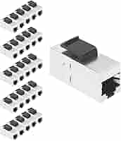 ▪︎ Cat6カプラー RJ45 シールドカプラー 25個 コネクタ Amazon.com: VCE RJ45 CAT6 Shielded in-line Coupler 25-Pack