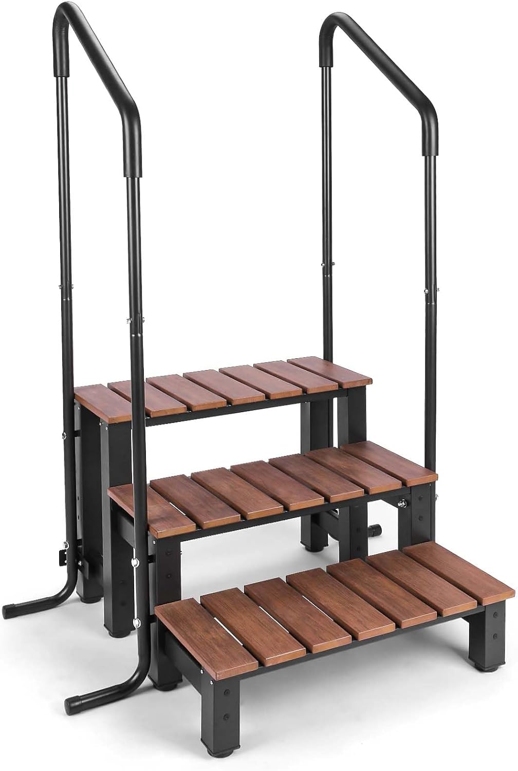 BAOJIAFU Hot tub Steps with handrails 550 LB Load Capacity