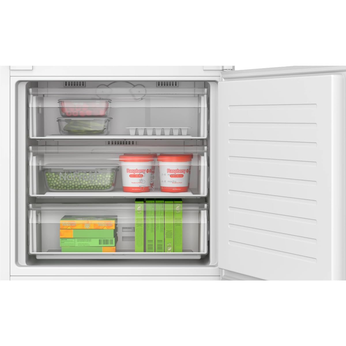 Bosch KBN96VSE0 - Frigorifero combinato, 383 Litri, No Frost, Classe energetica E