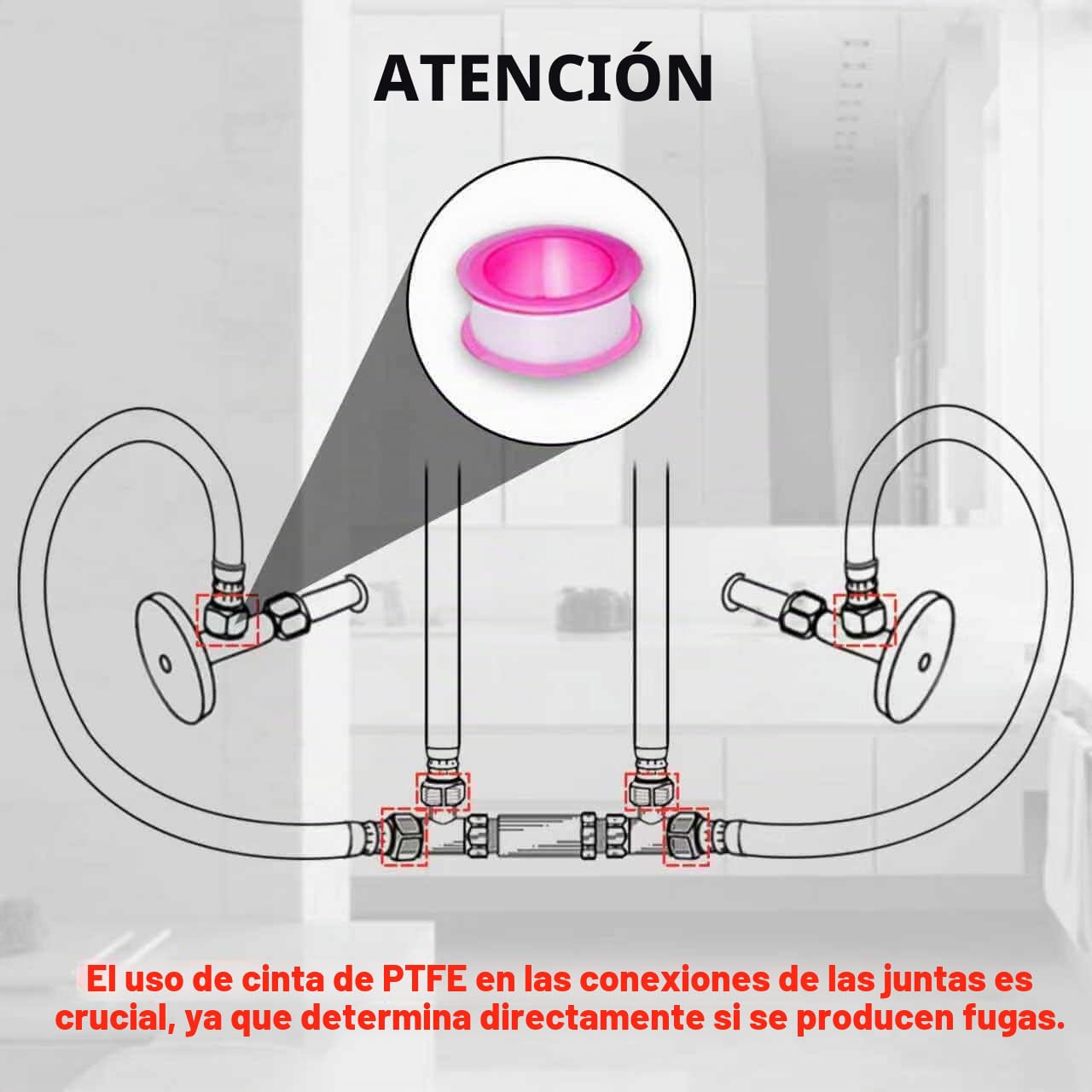 Kit de válvula de sensor para bomba de recirculación instantánea de agua caliente, válvula de derivación de acero inoxidable 304, reemplaza directamente la versión de plástico antigua