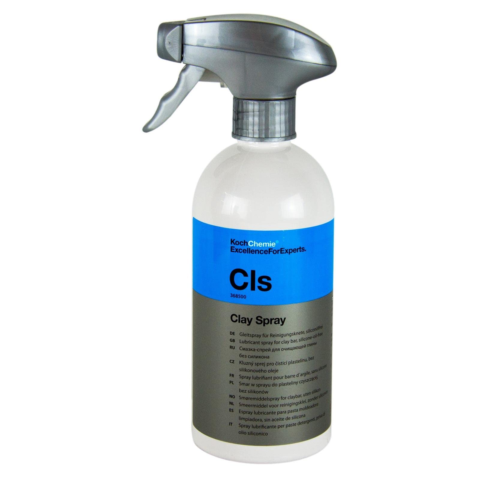 Koch Chemie Pasta limpiadora Azul Suave 200 g y CLS Clay Spray lubricante 500 ml