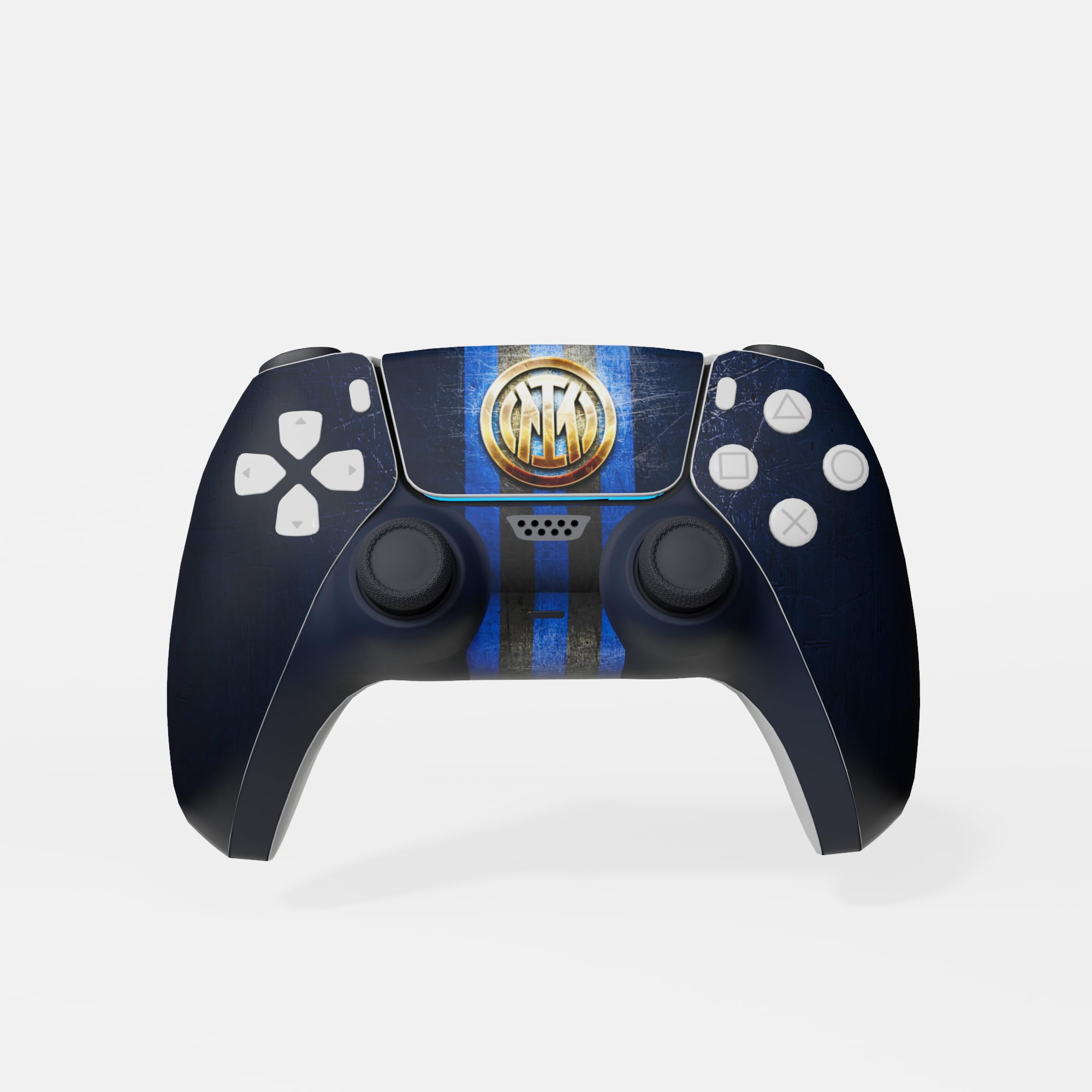 MaD Vision® Extra-Durable Skin Kit per PlayStation 5 (PS5) Disc | Set di Pellicole Adesive in Vinile Opaco per la Console e 2 Controller - per Inter Design