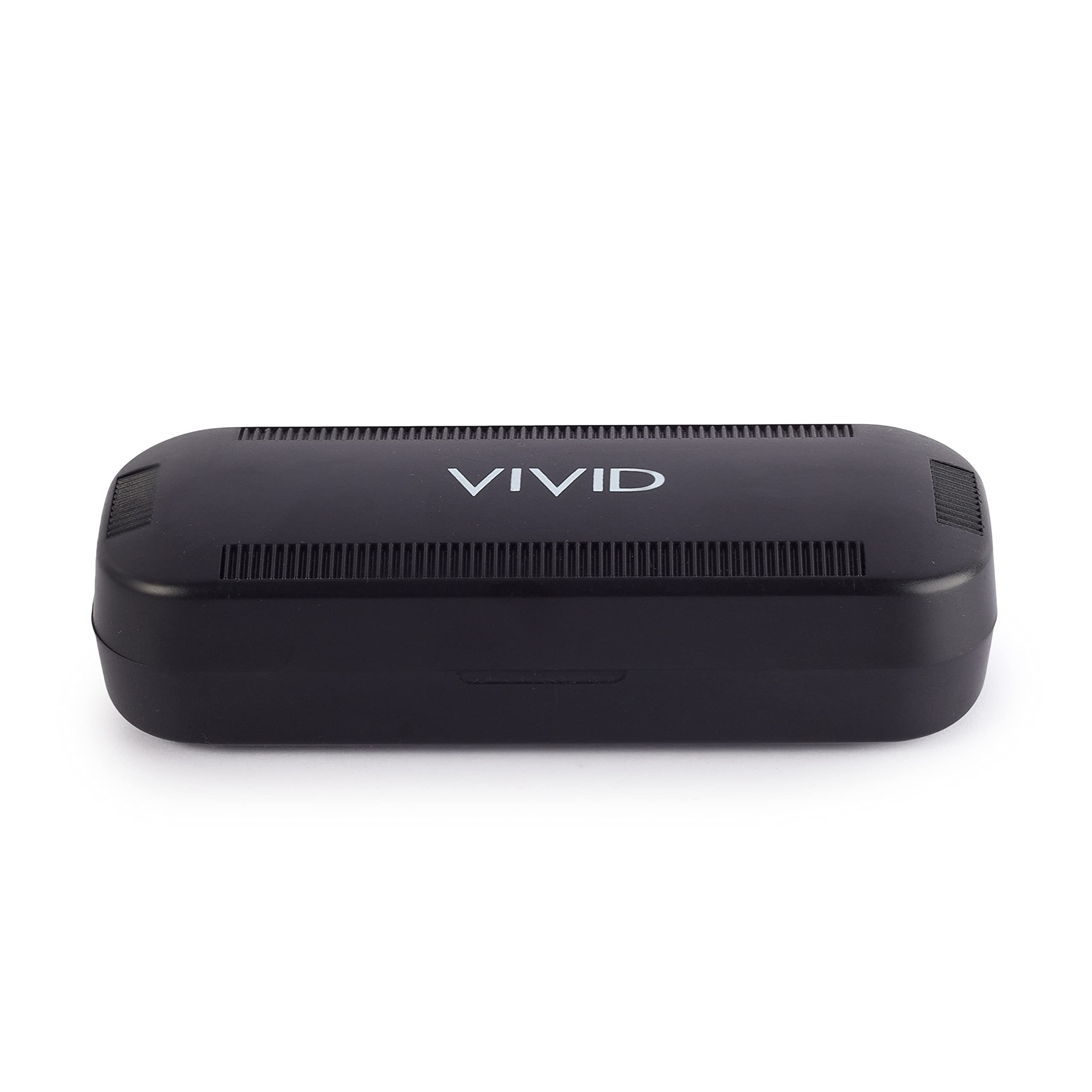 VIVIDVision Unisex Adult Lightweight Eyewear specs Case Cover | Protect Eye Glasses | ABS | Plastic | Spectacles | Cases | AP-436 | 3IN1 | Black