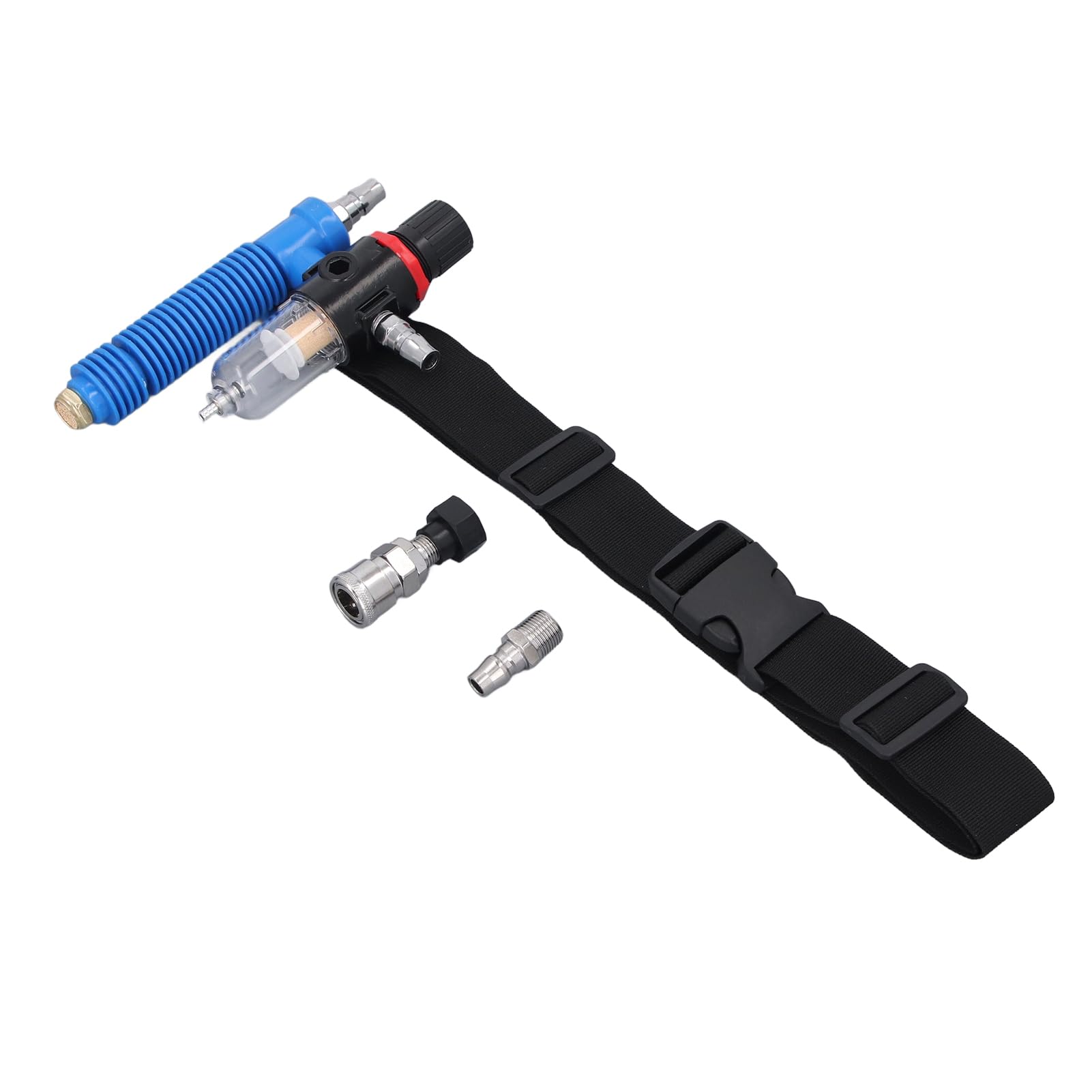 SEAFRONT Thermostat de Casque de Sablage avec Débit de Gaz élevé 35 SCFM Conception Robuste en Résine de Polycarbonate Contrôle de Température Réglable pour les Professionnels du Soudage et du Sablage