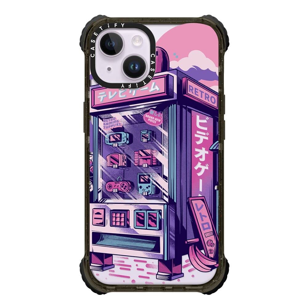 CASETiFY Ultra Impact iPhone 14 Case Strong Slim 11 5ft 5X Militray Grade Drop Protection - Retro Vending