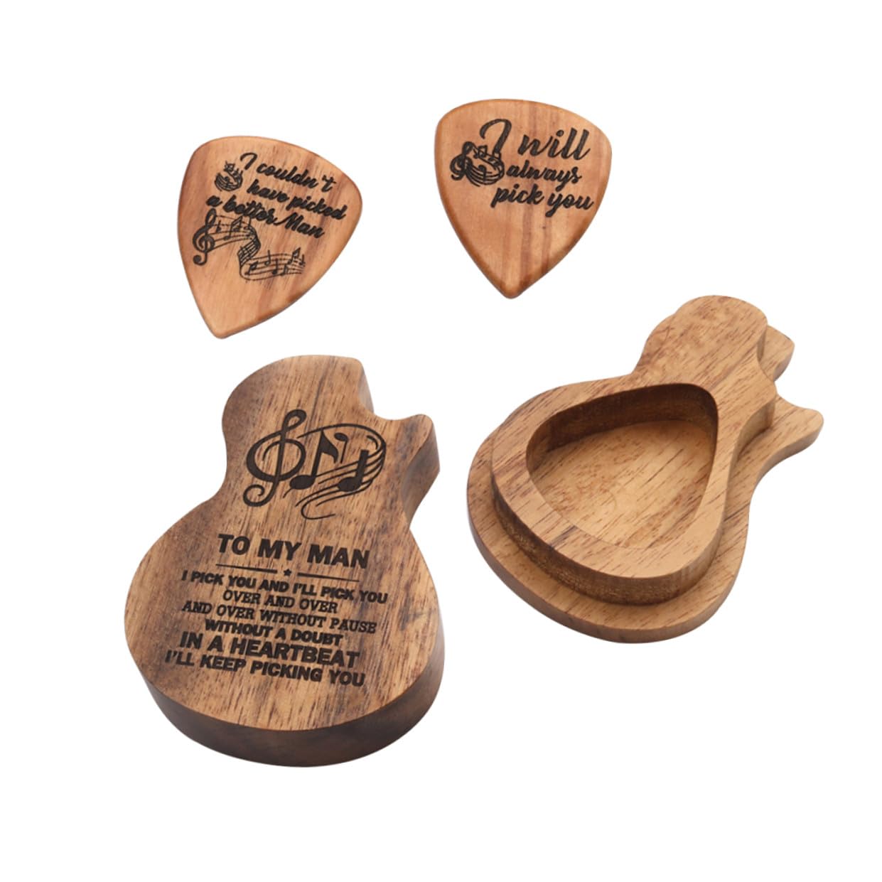 ifundom 3 Juegos De Púas De Guitarra Soporte para Colección Púa De Guitarra Estuche para Púas De Guitarra