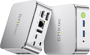 GMKtec Mini PC Ryzen 5 3500U (Beats N150), 16GB 1TB SSD 2.5GbE NIC LAN Office Home Desktop Computers, Triple 4K Display, WiFi, BT, USB-C, DP Nucbox G10