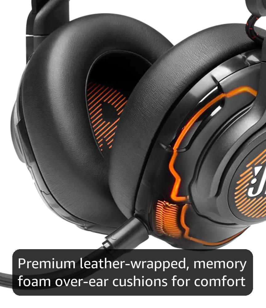 Amazon.com: JBL Quantum One - USB wired over-ear professional