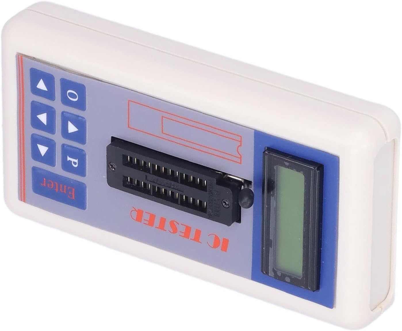 Yctze Professional IC Tester Efficient Transistor Meter for Engineers, Test Logic Device,Interface Driver, Op Amp, Ideal for Maintenance Personnel (No terminals)