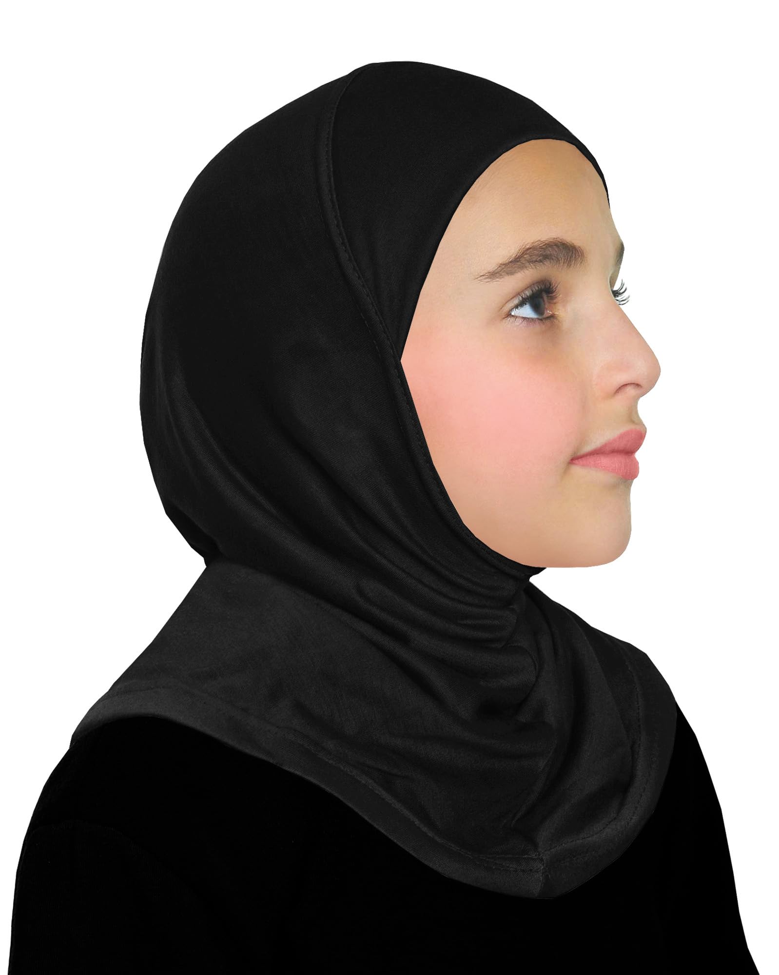 - Cotton Hijab for Girls Amira Muslim Kids Head Scarf Ready to Wear Easy Instant