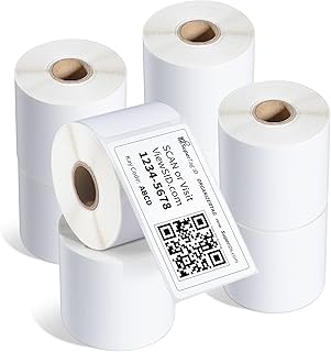Phomemo Compatible DYMO 30256 (2-5/16" x 4") Replacement Shipping Labels - Compatible with Rollo, DYMO Labelwriter 450, 4XL & Zebra Desktop Printers[8 Rolls/2400 Labels]