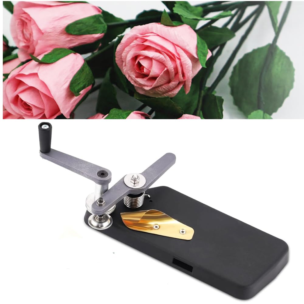 Blumen Crimp Maschine Papier Crimper, Wellen Crimp Kreppen Papier, Spitzen Werkzeuge, Blumen Verpackungen, Floristen Bedarf (Feine Zähne)