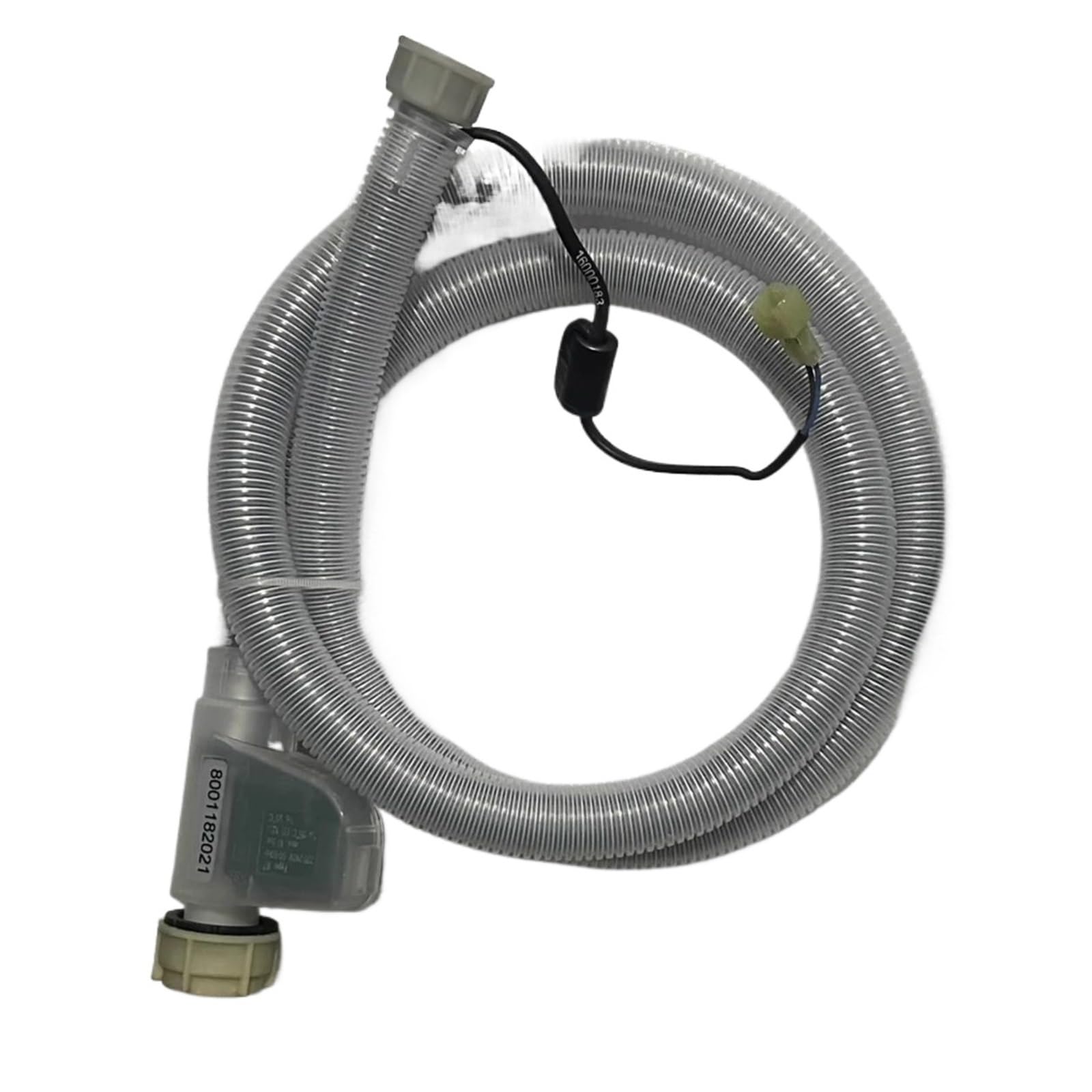 Tubo de entrada de válvula solenoide de entrada de lavavajillas, compatible con Bosch, compatible con Siemens, manguera
