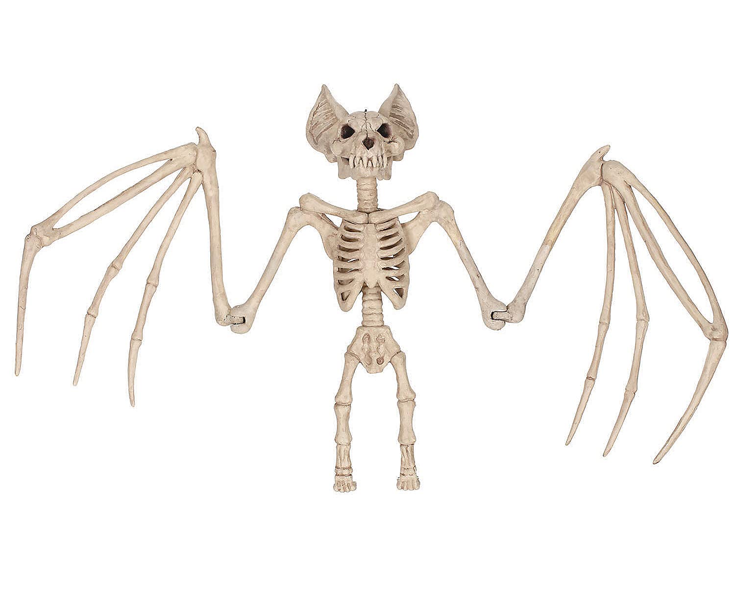 Hyde & EEK! Boutique IndoorOutdoor Bat Skeleton Halloween Decoration, White
