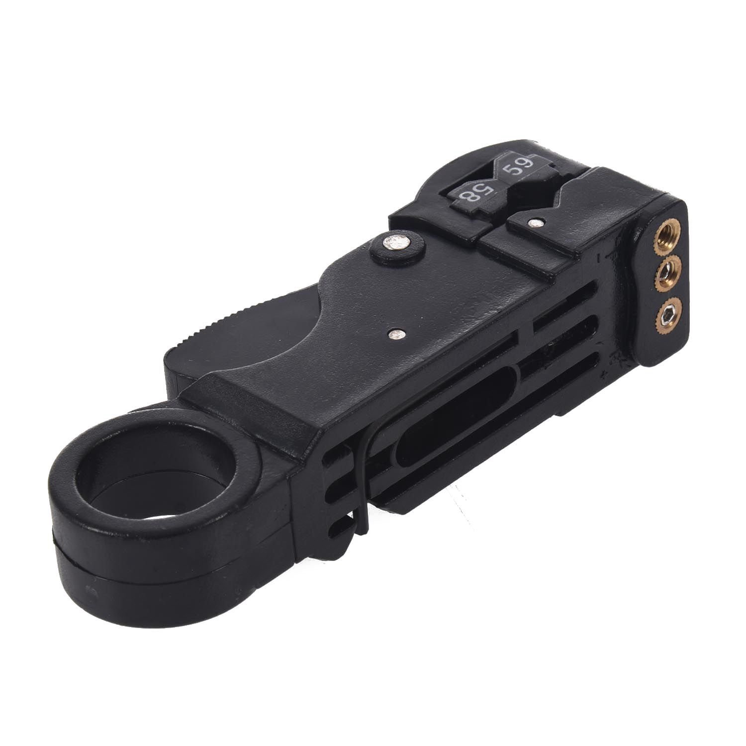Uinfhyknd Coaxial Stripper 3-Blade for RG58 / 59/62 / 3c / 4c Cables