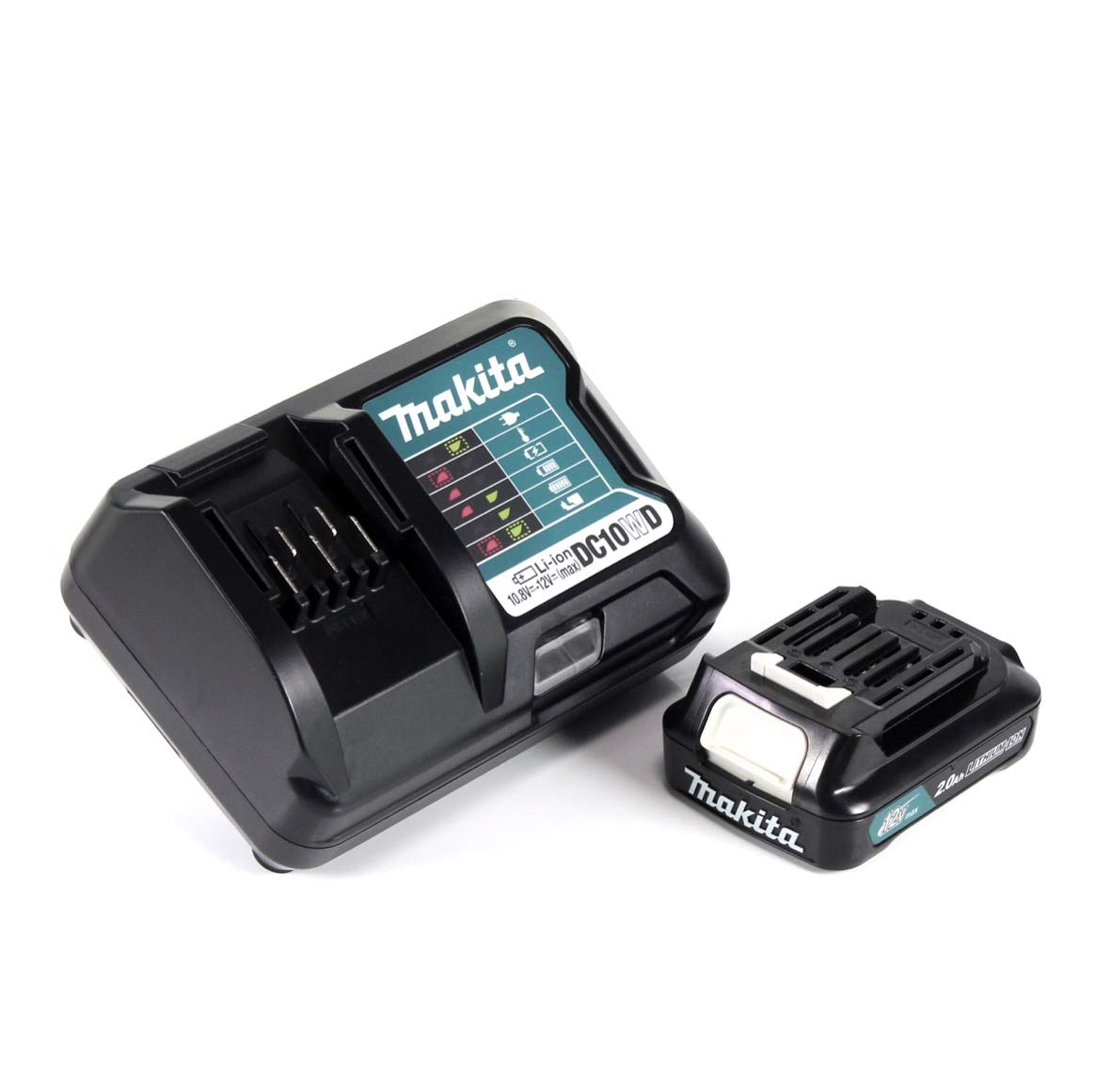 Makita Power Source Kit 12V mit 1x BL1021B Akku 2,0Ah + DC10WD Ladegerät