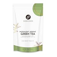 Vista 2 de Kit de Boba gourmet de bricolaje – 3 tés orgánicos de primera calidad 2 bolsas (16 onzas) de Boba (perlas de tapioca) 2 pajitas de acero