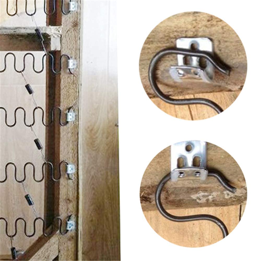 Jjdd Ressorts De Rechange Pour Canapé 4 Pièces 65 Cm Avec 16 Clips En S