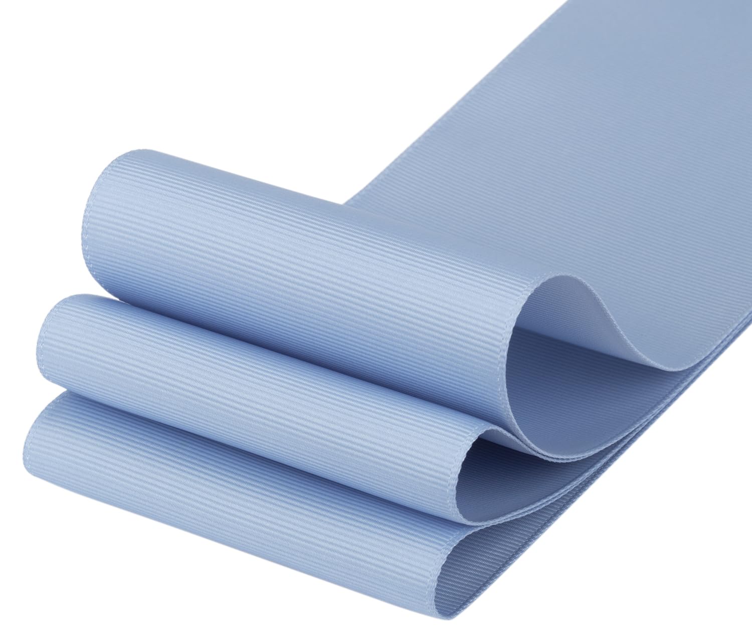 Tekdeere 75mm Solid French Blue Grosgrain Ribbon 22 Meters, Perfect for Gift Wrapping Crafts, Bows Making, Sewing, Wreaths - Image 3
