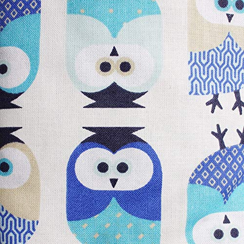 Odenwälder 8900-3-1166 Laufgittereinlage Eule blau 100x100cm