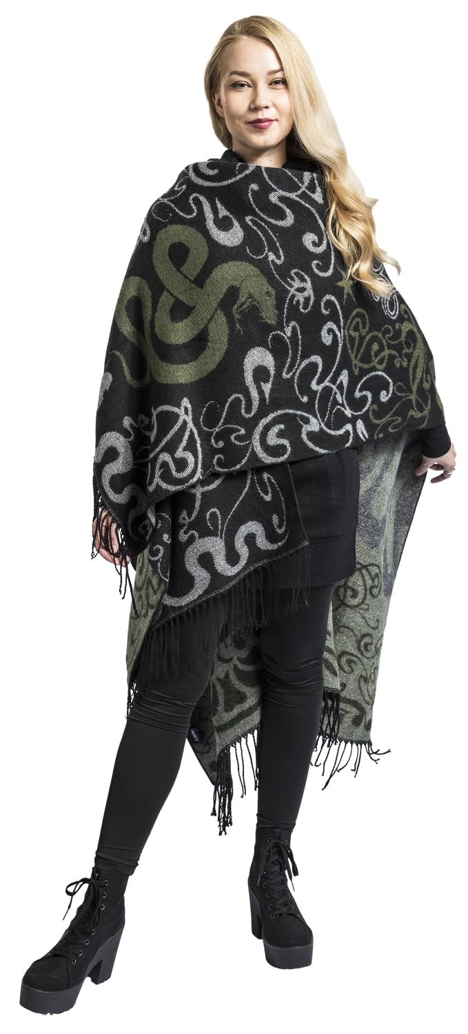 Harry Potter Slytherin - Oversize Frauen Cardigan Multicolor